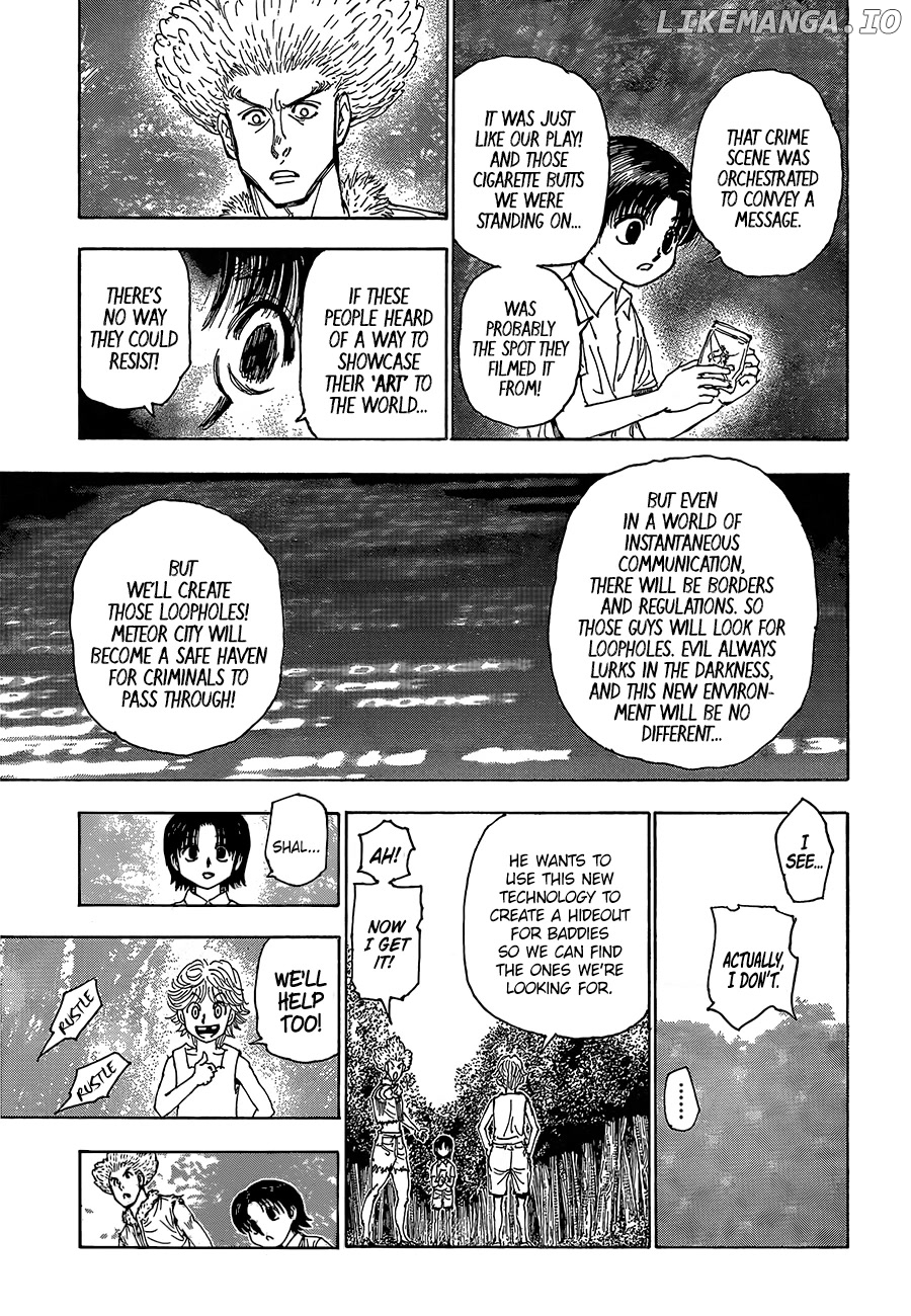 Hunter x Hunter, Chapter 397 image 16